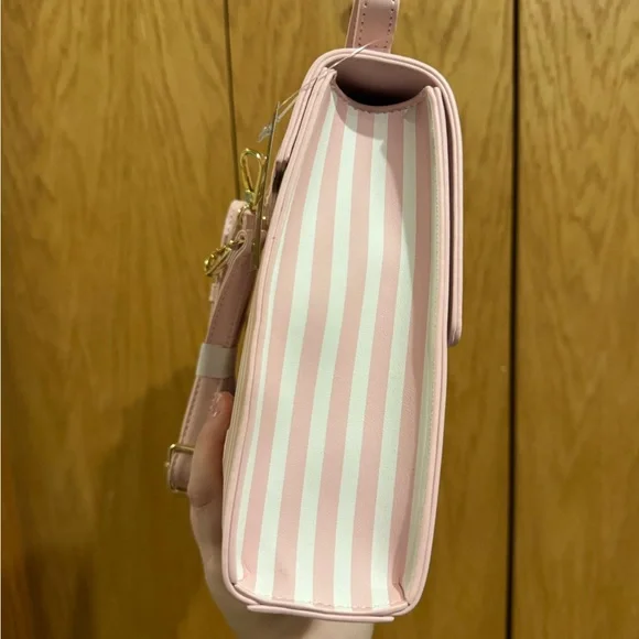 Disney Marie Her Universe Pink Bow Accent Women's Bag - Picture 4 of 5